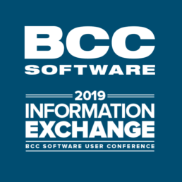 2019 BCC Software User Conference Information Exchange