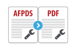 SPDE AFPDS::PDF Conversion Module