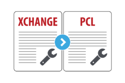 SPDE XCHANGE::PCL Conversion Module