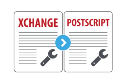 SPDE XCHANGE::PostScript Conversion Module