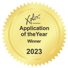 Official 2023 Xplor Application Of The Year Badge