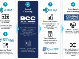 Workflow visualization for RevSpring's Postal Cleansing Process