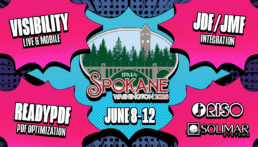 Header image for the Solimar Systems/RISO press release for the IPMA Conference, June 8-12, 2025