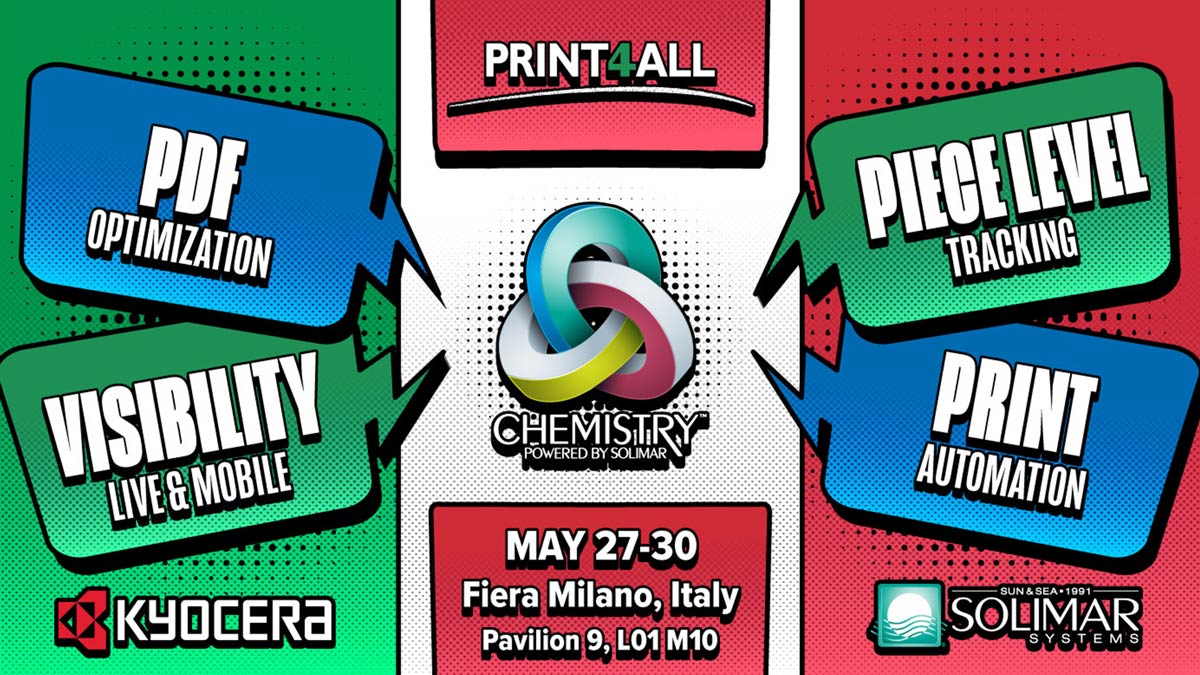 Header Image for Press Release Print4All 2025 - Kyocera & Solimar