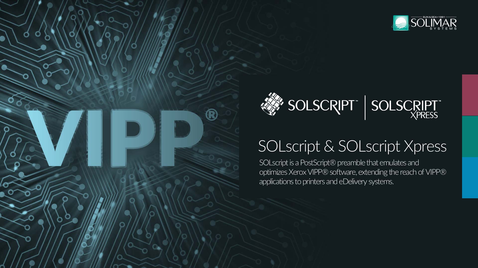 SOLscript and Xpress Overview